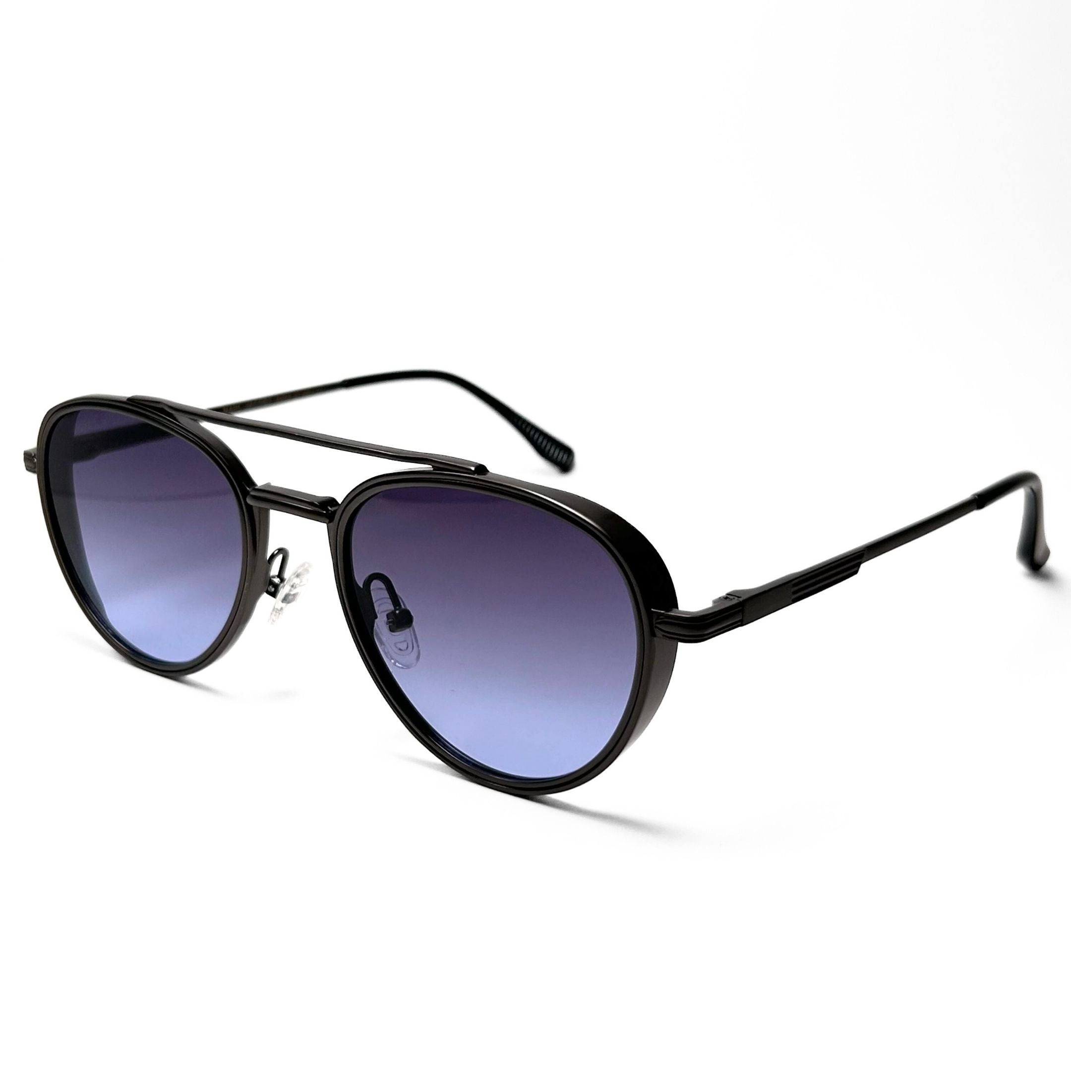 Marc Jacobs The Round - Black & Violet Gradient