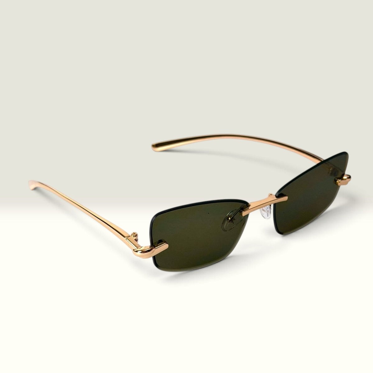 Bottega Veneta BV1126S Gold Oily Green