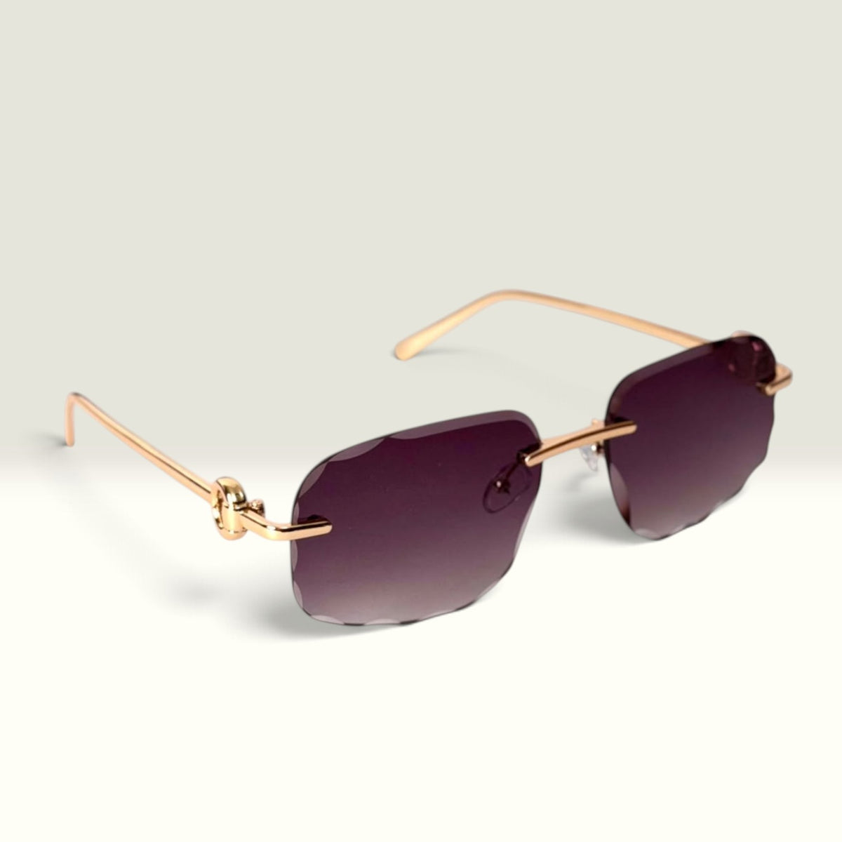 Gucci GG0651S Gold Purple Gradient