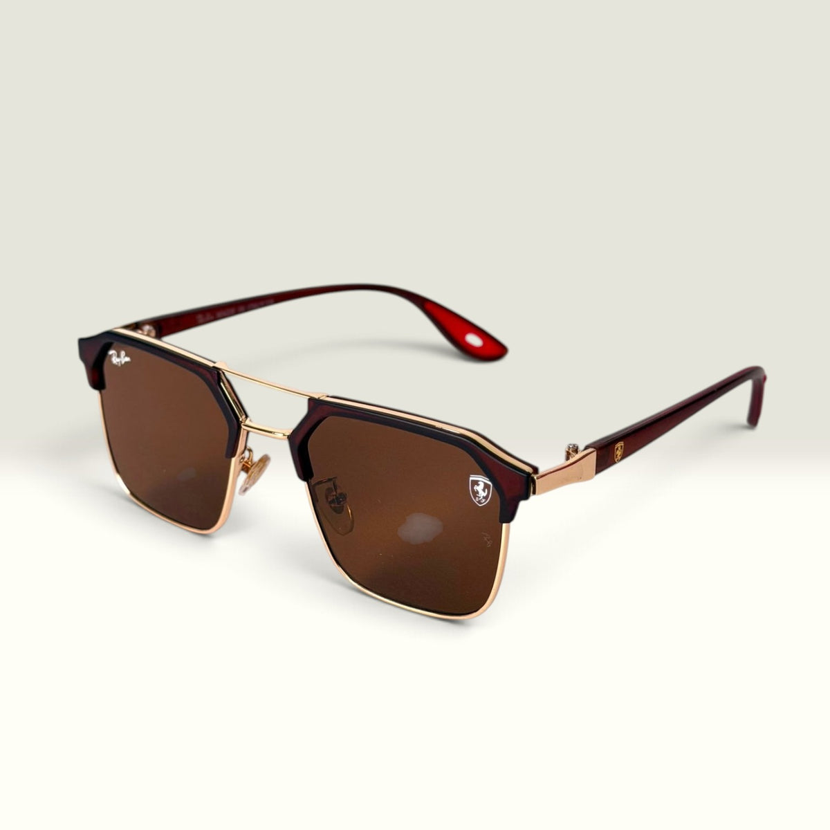 Ray-Ban Scuderia Ferrari RB3279 Gold Brown