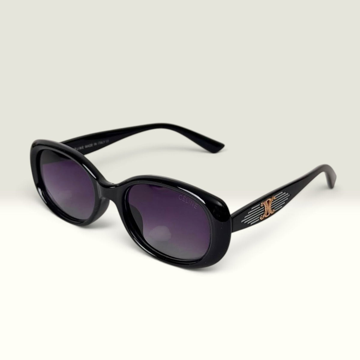 Celine Triomphe 01 Black Purple Gradient