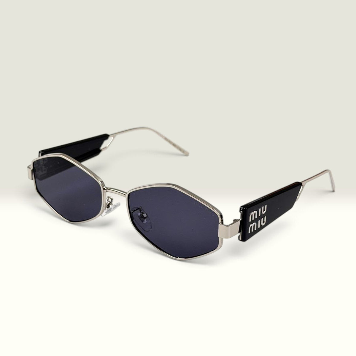 Miu Miu MUA50S Silver Black