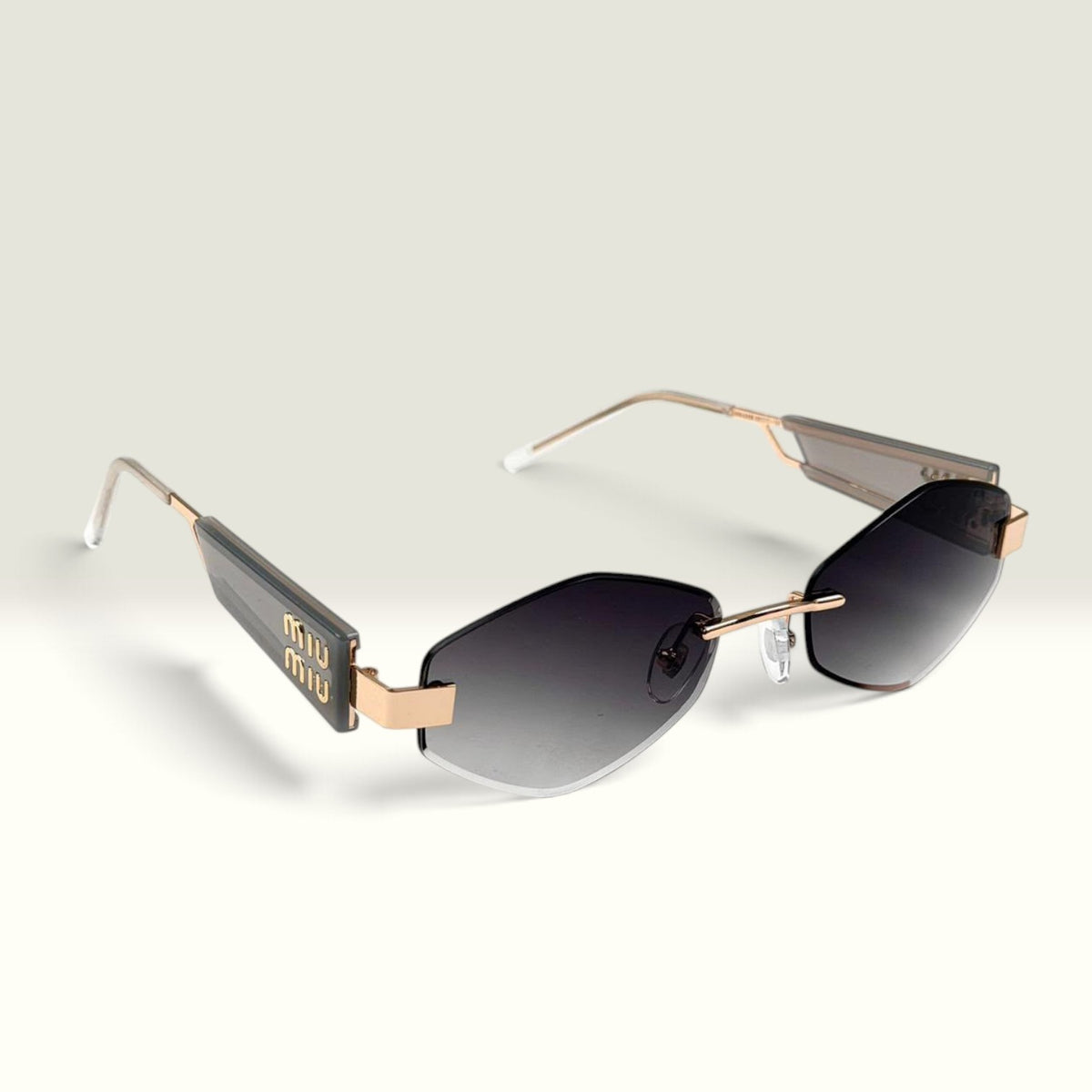 Miu Miu MUA50S Gold Black Gradient