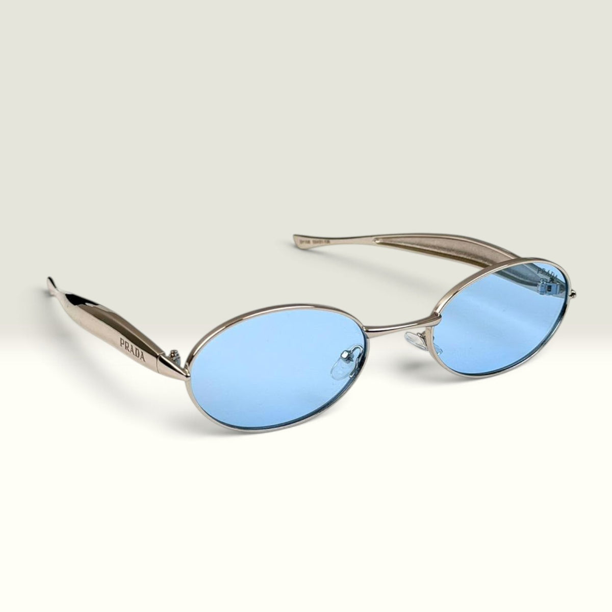 Prada PR 18QS Silver Blue