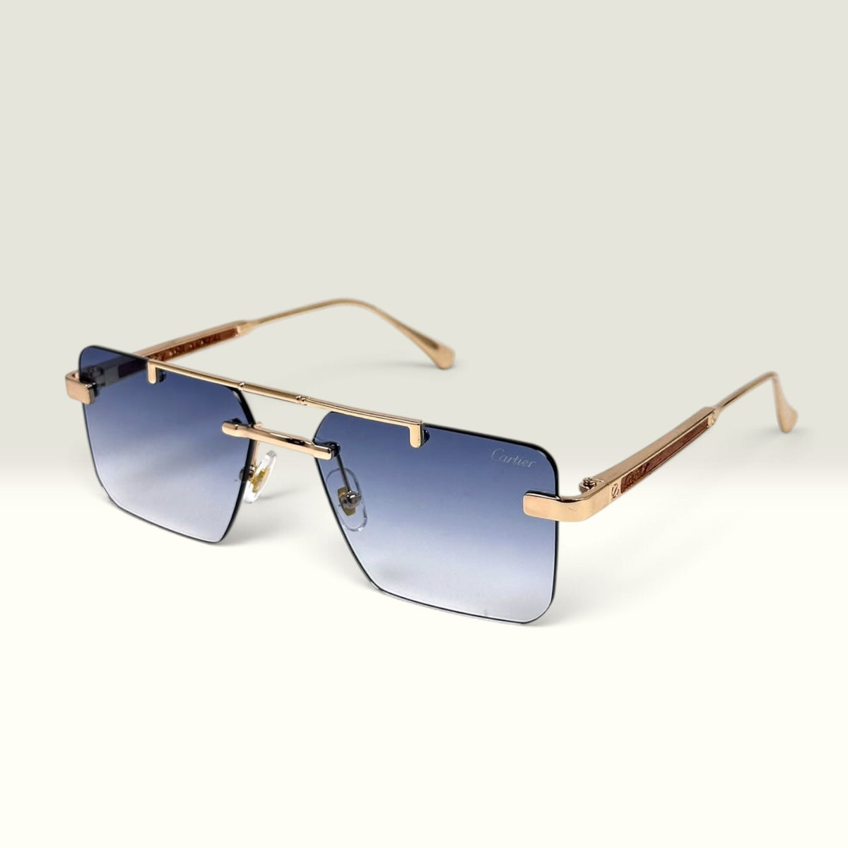 Cartier C Décor Gold Blue Gradient