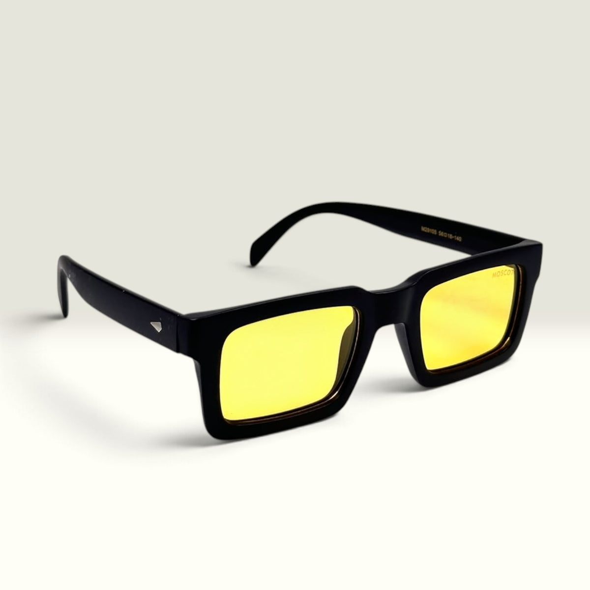 Moscot Lemtosh Sun Black Yellow