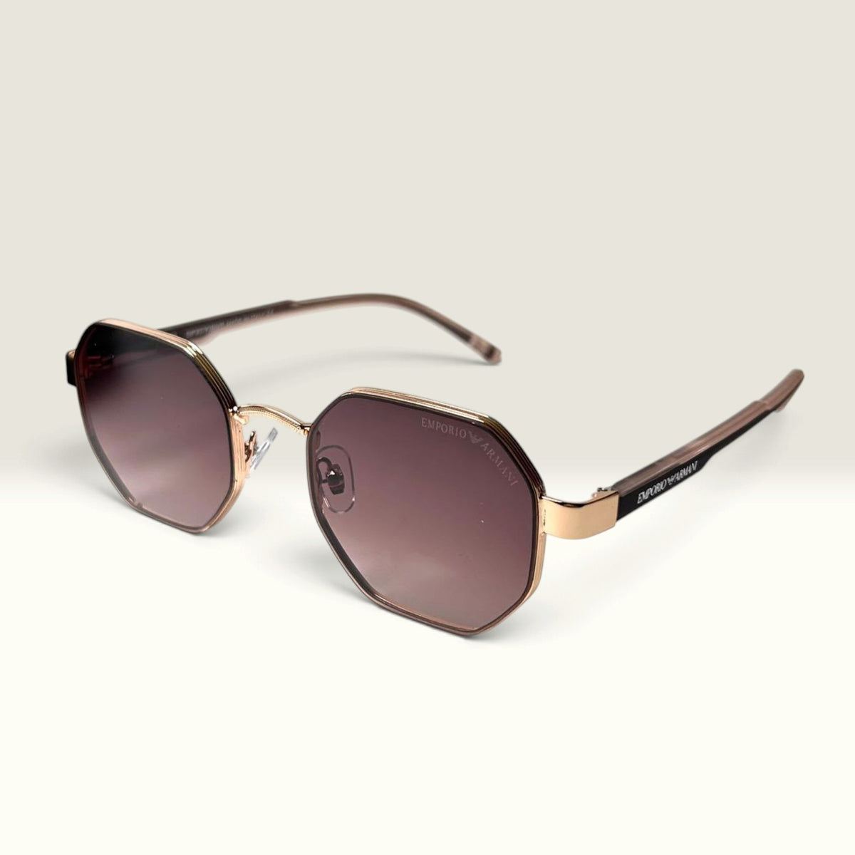 Emporio Armani EA4029 Rose Gold Brown Gradient