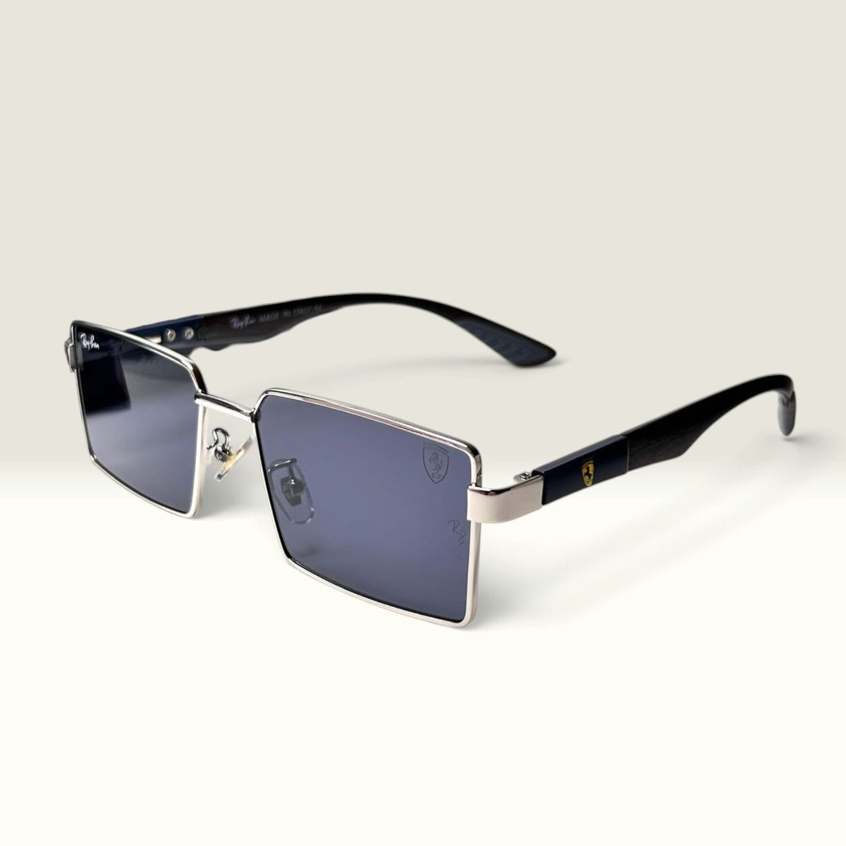 Ray-Ban Scuderia Ferrari RB3776M Silver Grey Gradient