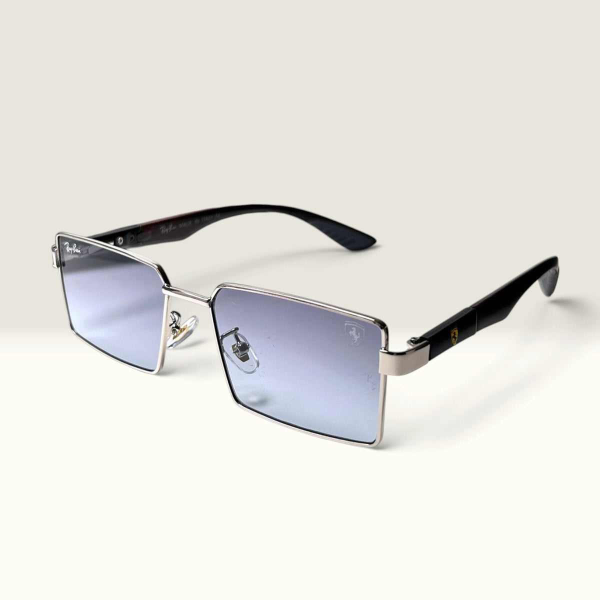 Ray-Ban Scuderia Ferrari RB3776M Silver Blue Gradient