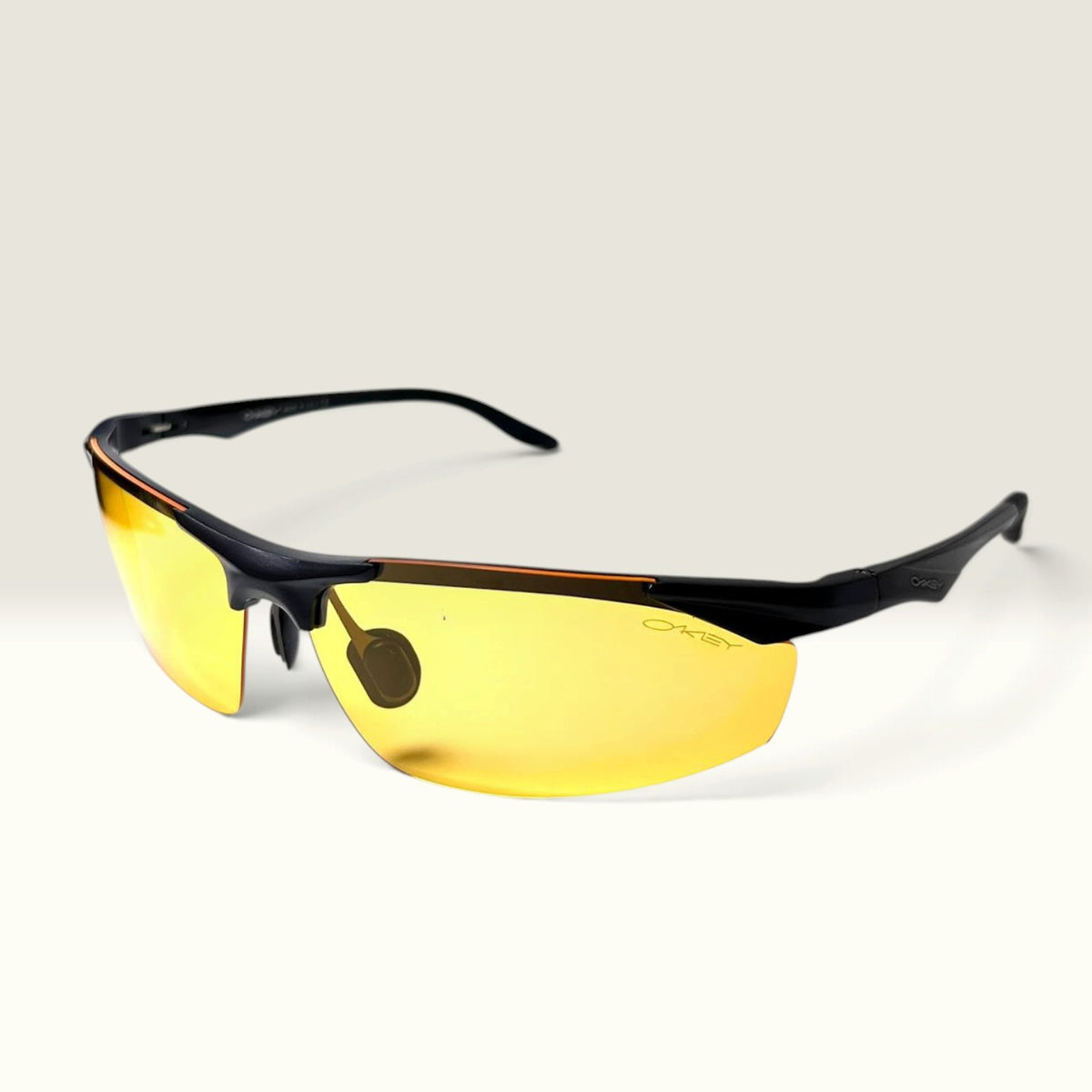 Oakley Flak Jacket XLJ Black Yellow