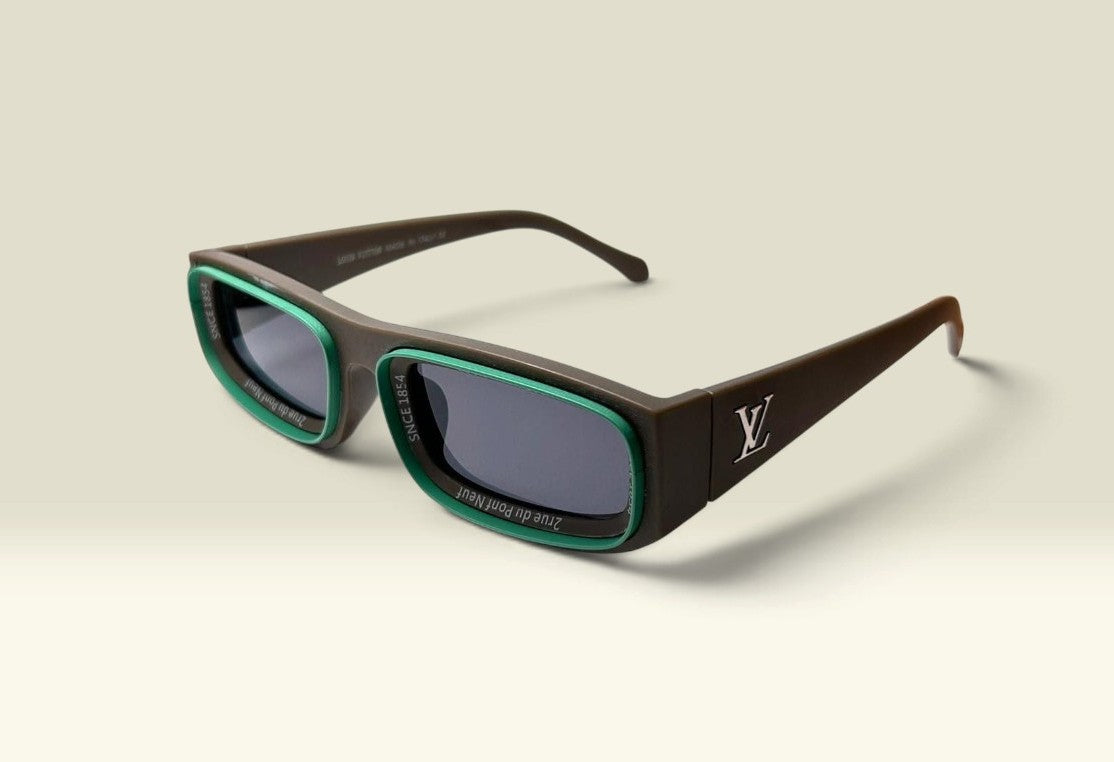 Louis Vuitton Super Vision Low Square Khaki / Oily Green