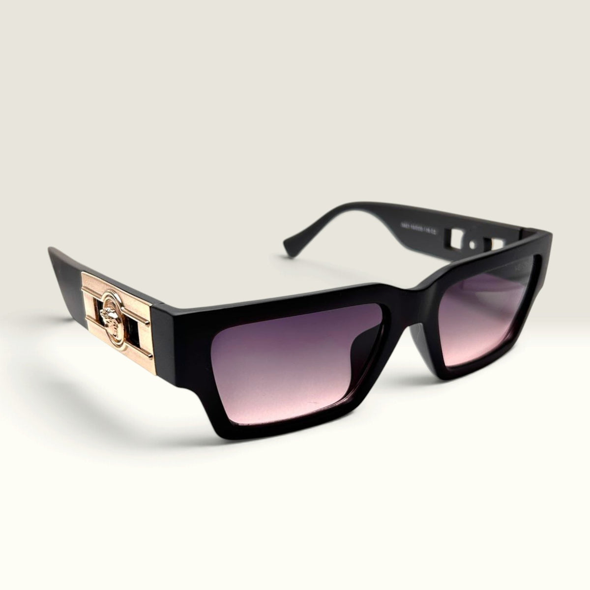 Versace VE4459 Medusa Deco Sunglasses Black