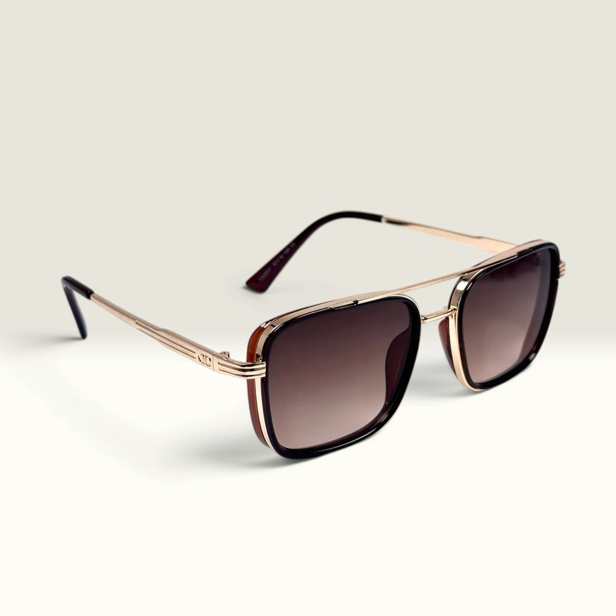 Louis Vuitton Super Vision Oversize Aviator Pale Gold Brown Gradient