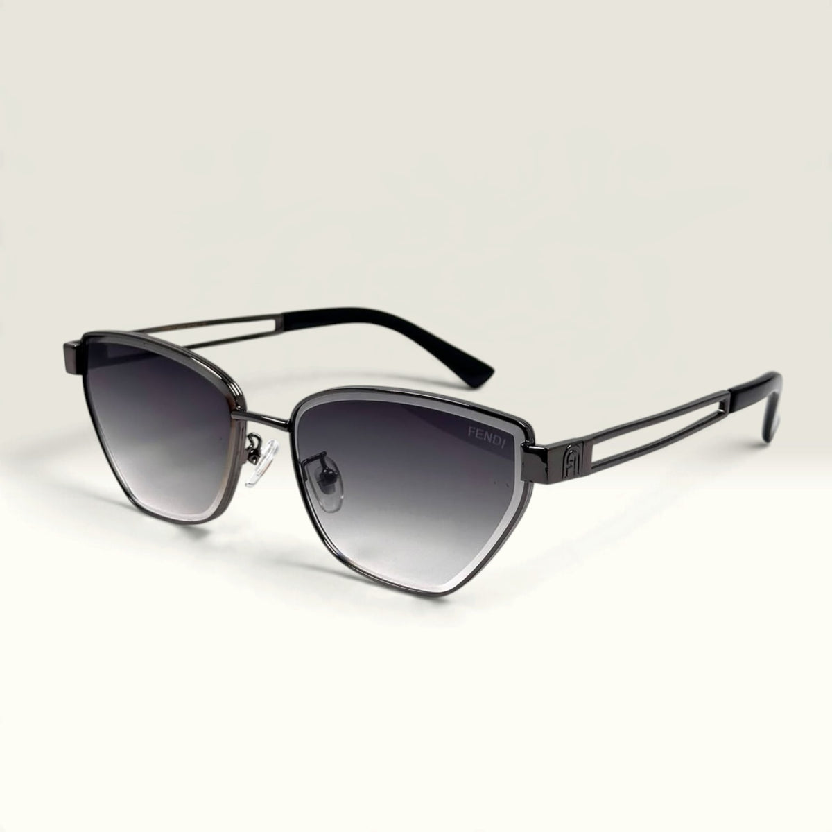Fendi FF 0154/S Black Grey Gradient