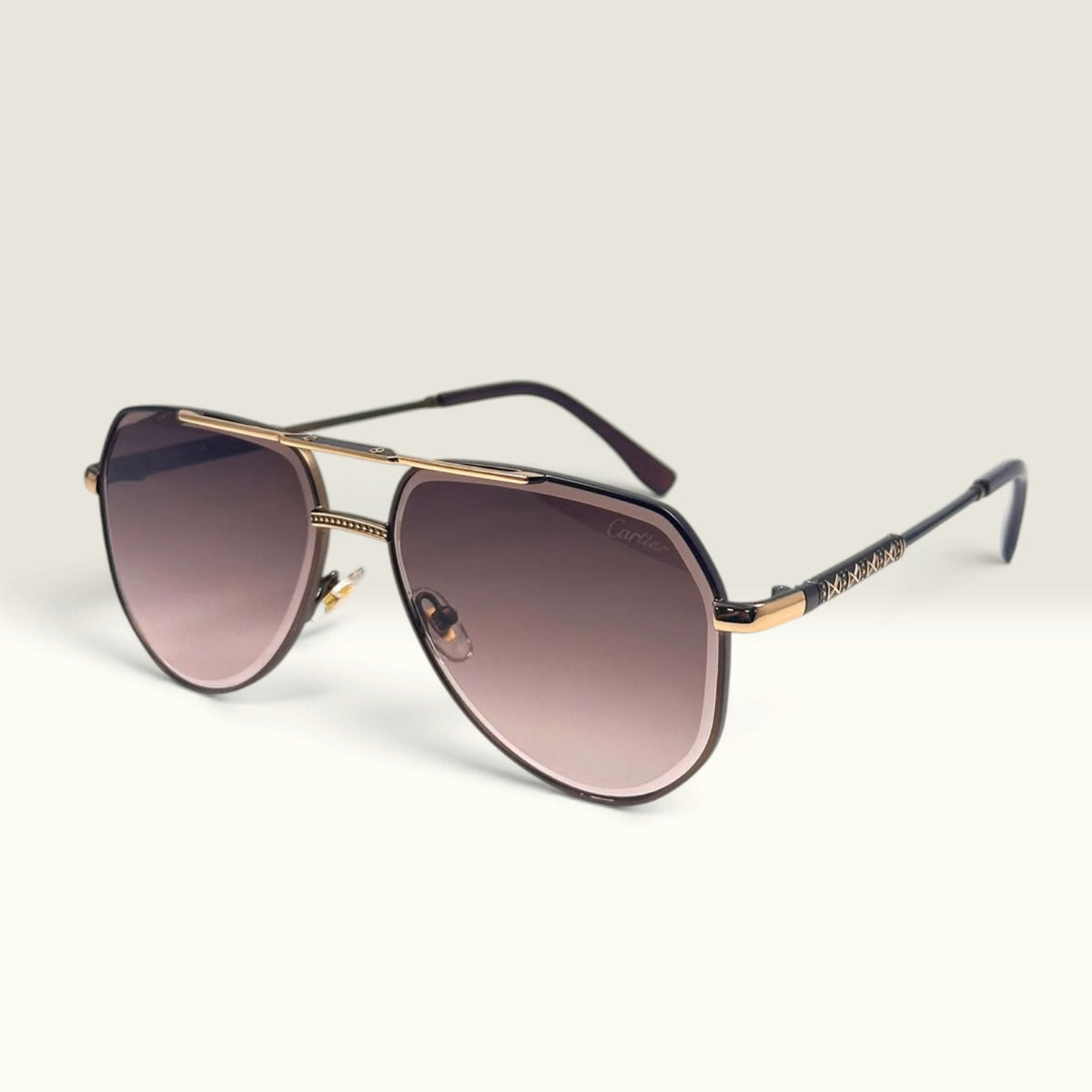 Cartier Panthere CT0301S Gold Brown Gradient