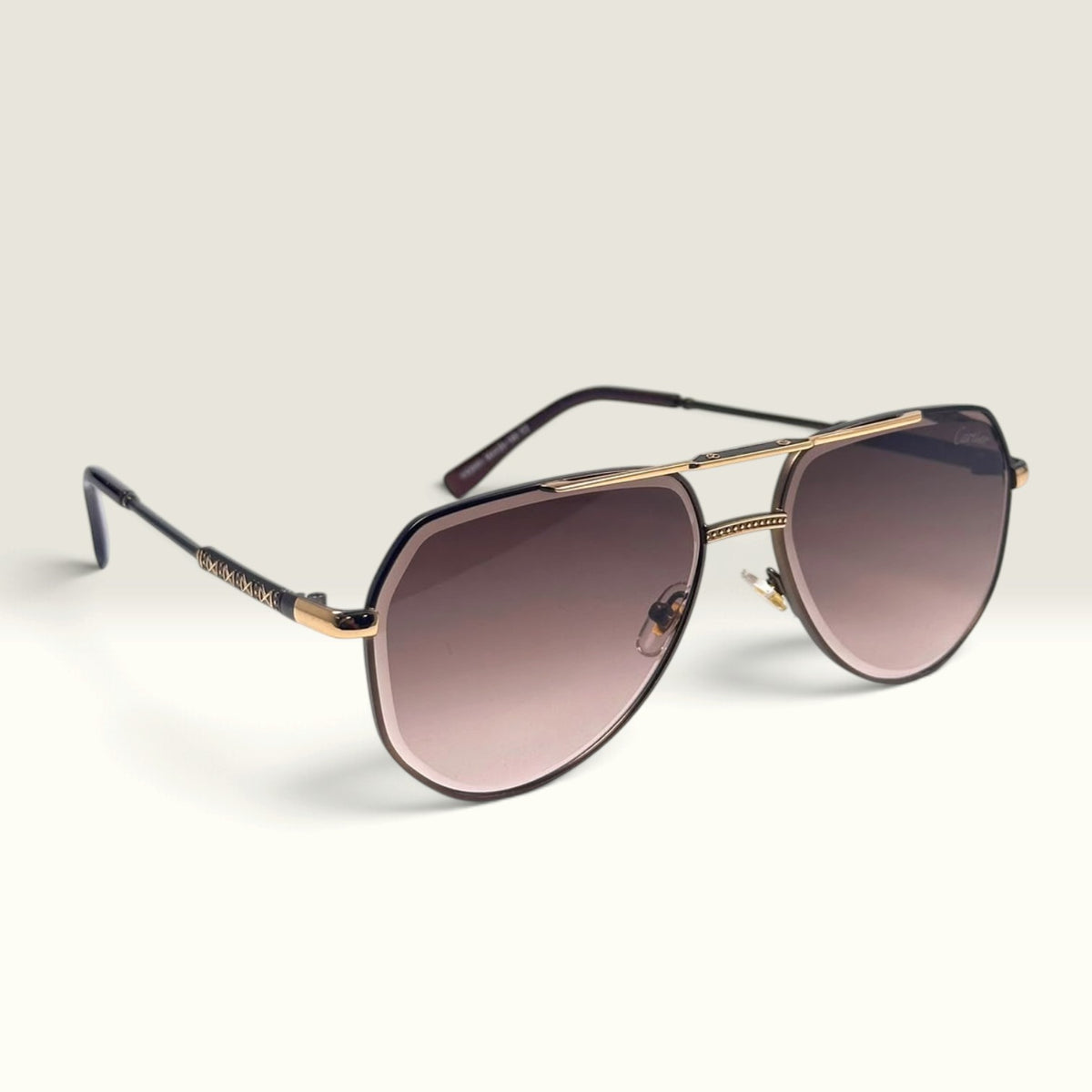 Cartier Panthere CT0301S Gold Brown Gradient