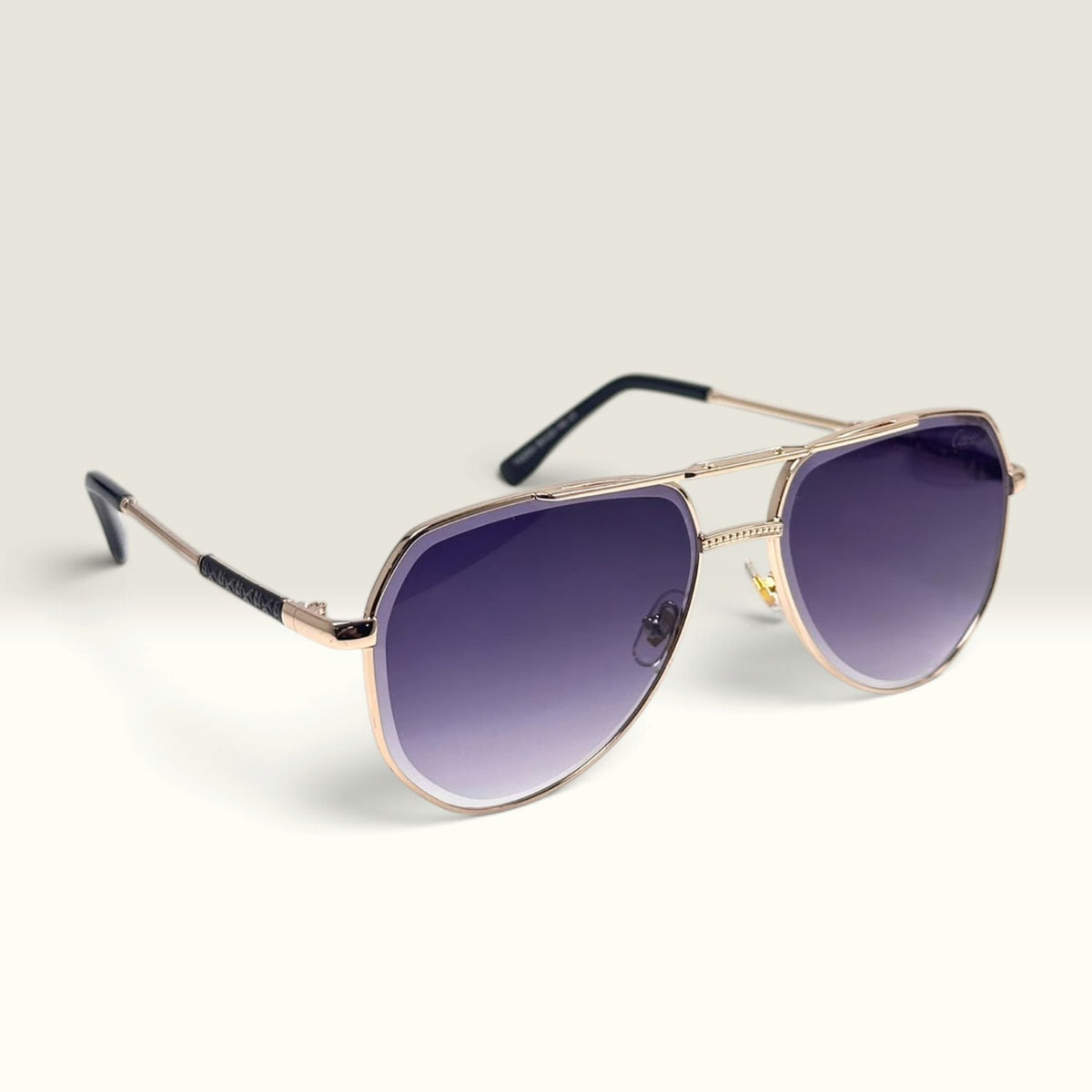 Cartier Panthere CT0301S Gold Purple Gradient