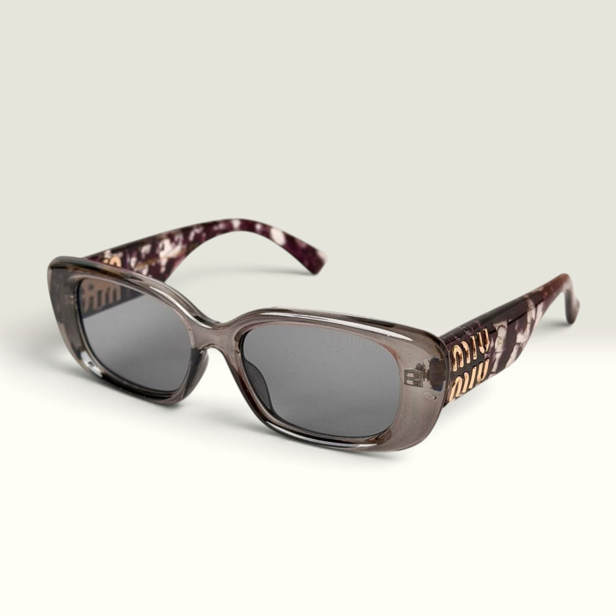 Miu Miu MU06ZS Black Purple Gradient