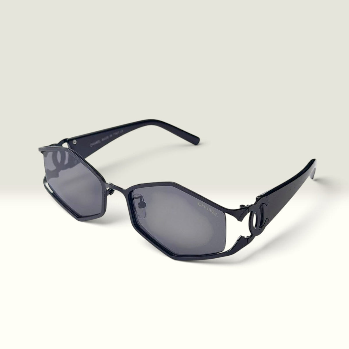 CHANEL GEOMETRIC CC BLACK SMOKE