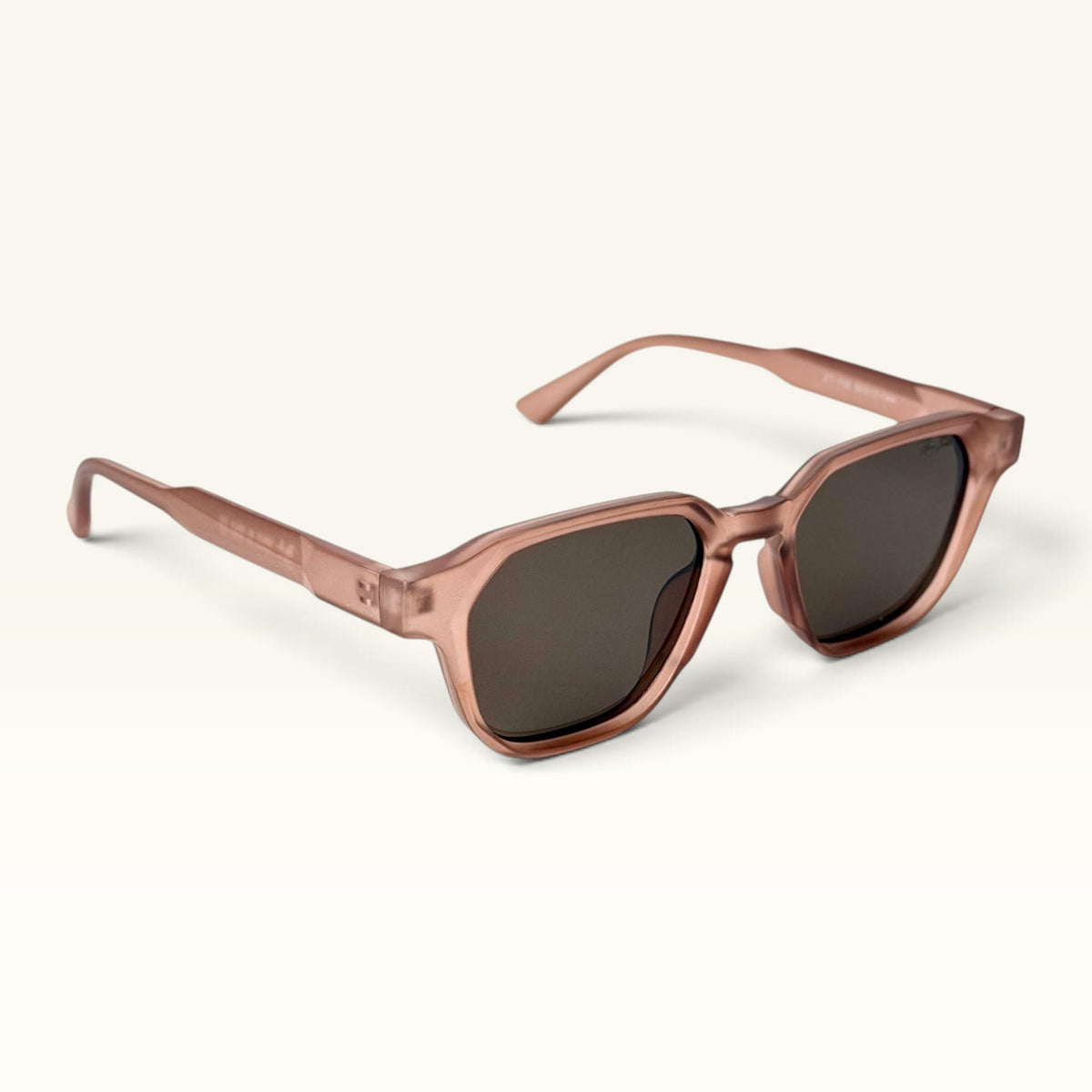 Ray Ban RB4361 Hexagonal Brown Crystal Oily Green