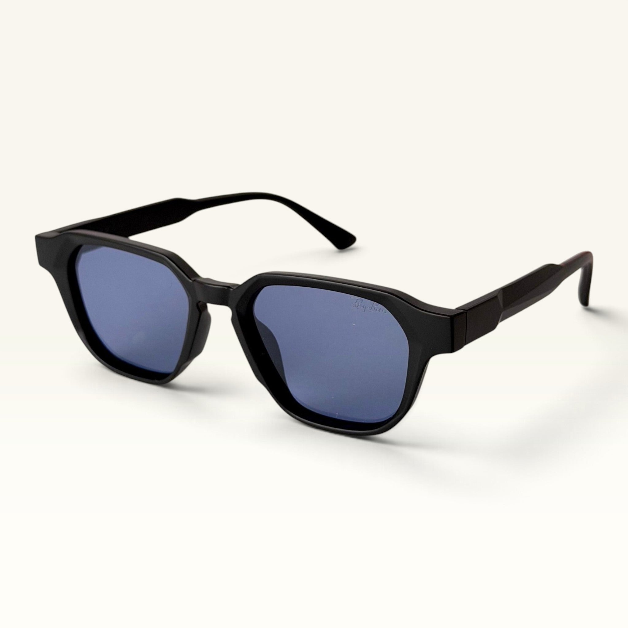 Ray Ban RB4361 Hexagonal Black Blue