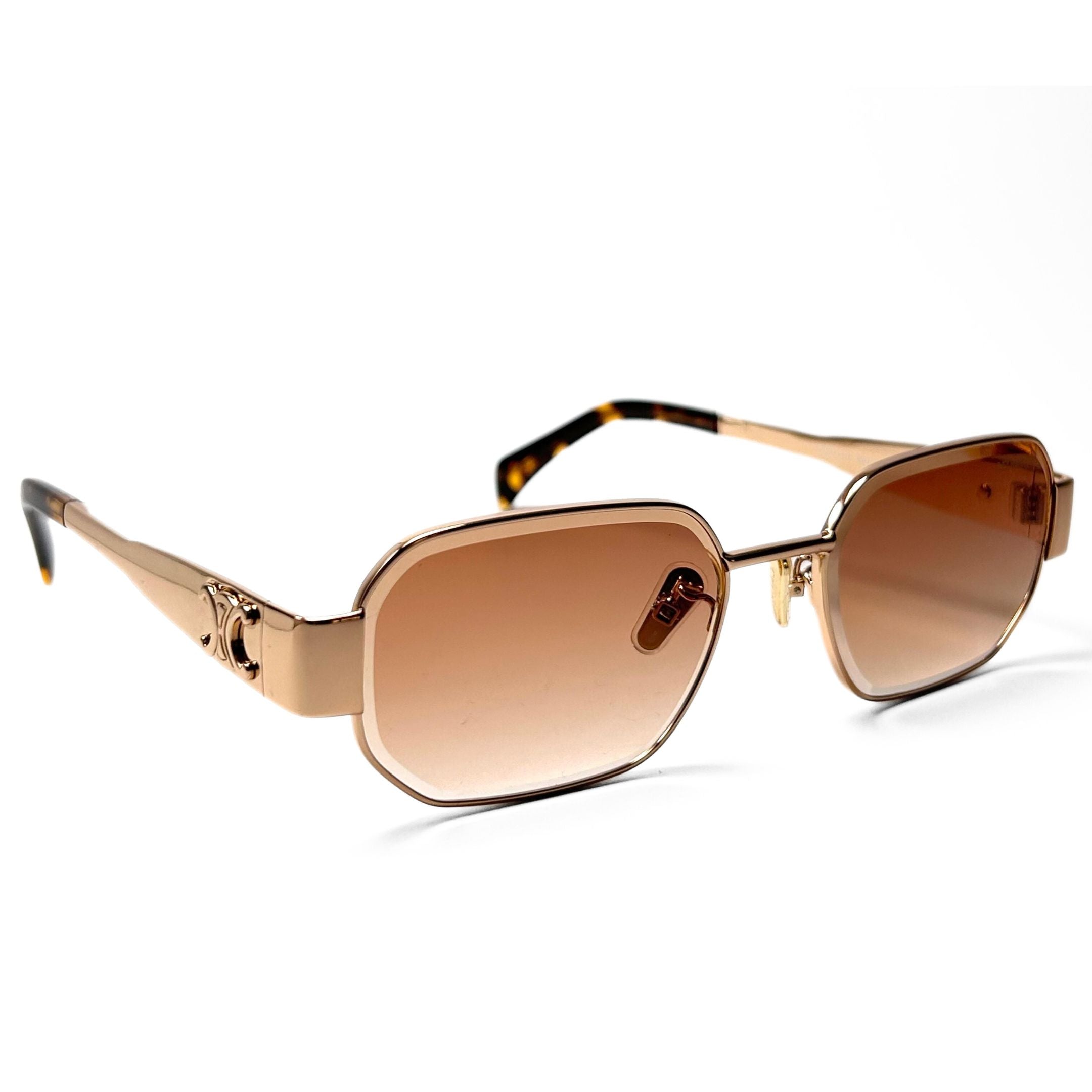 Celine CL42111U - Gold & Brown Gradient