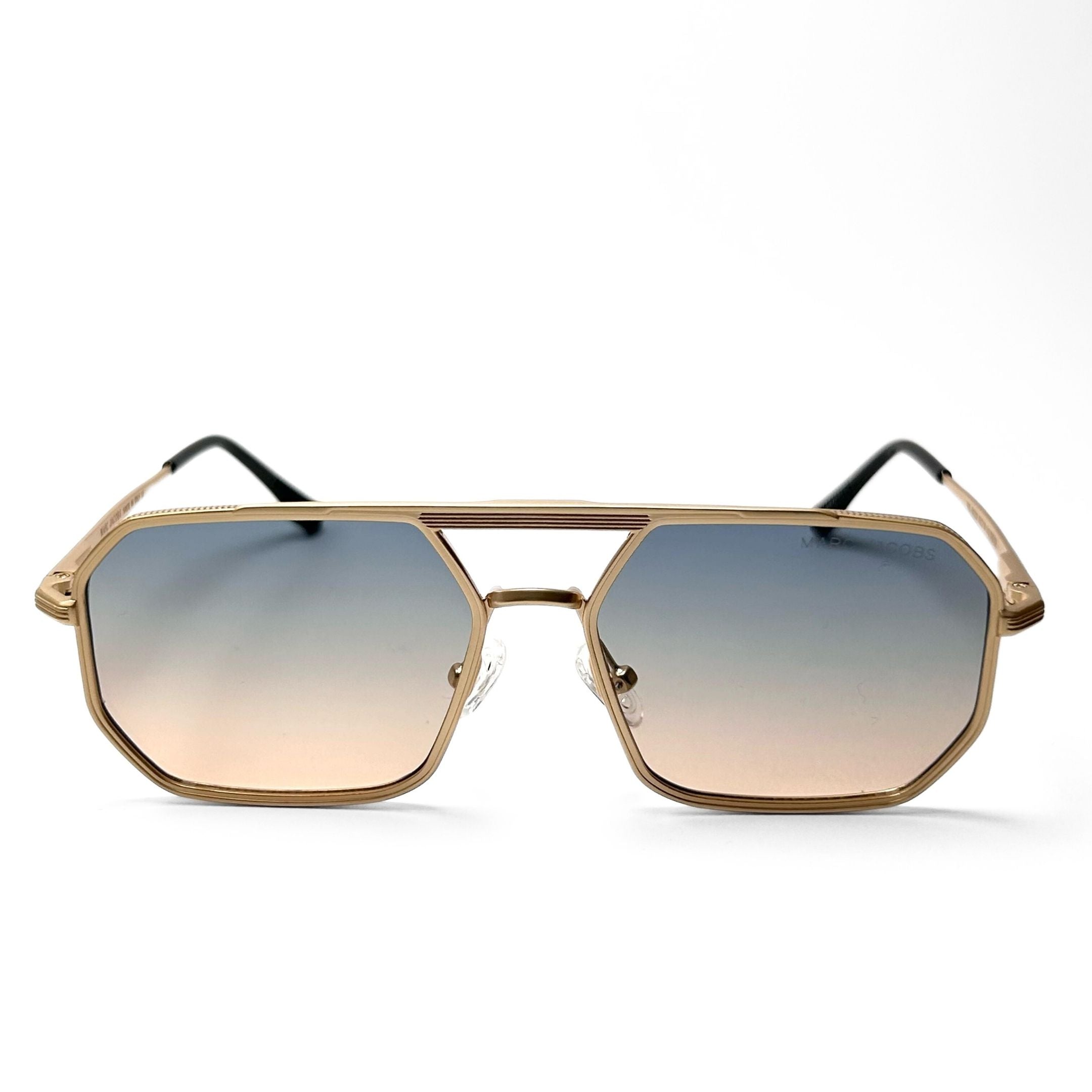Marc Jacobs The Geometric Navigator - Gold & Blue To Pink Gradient