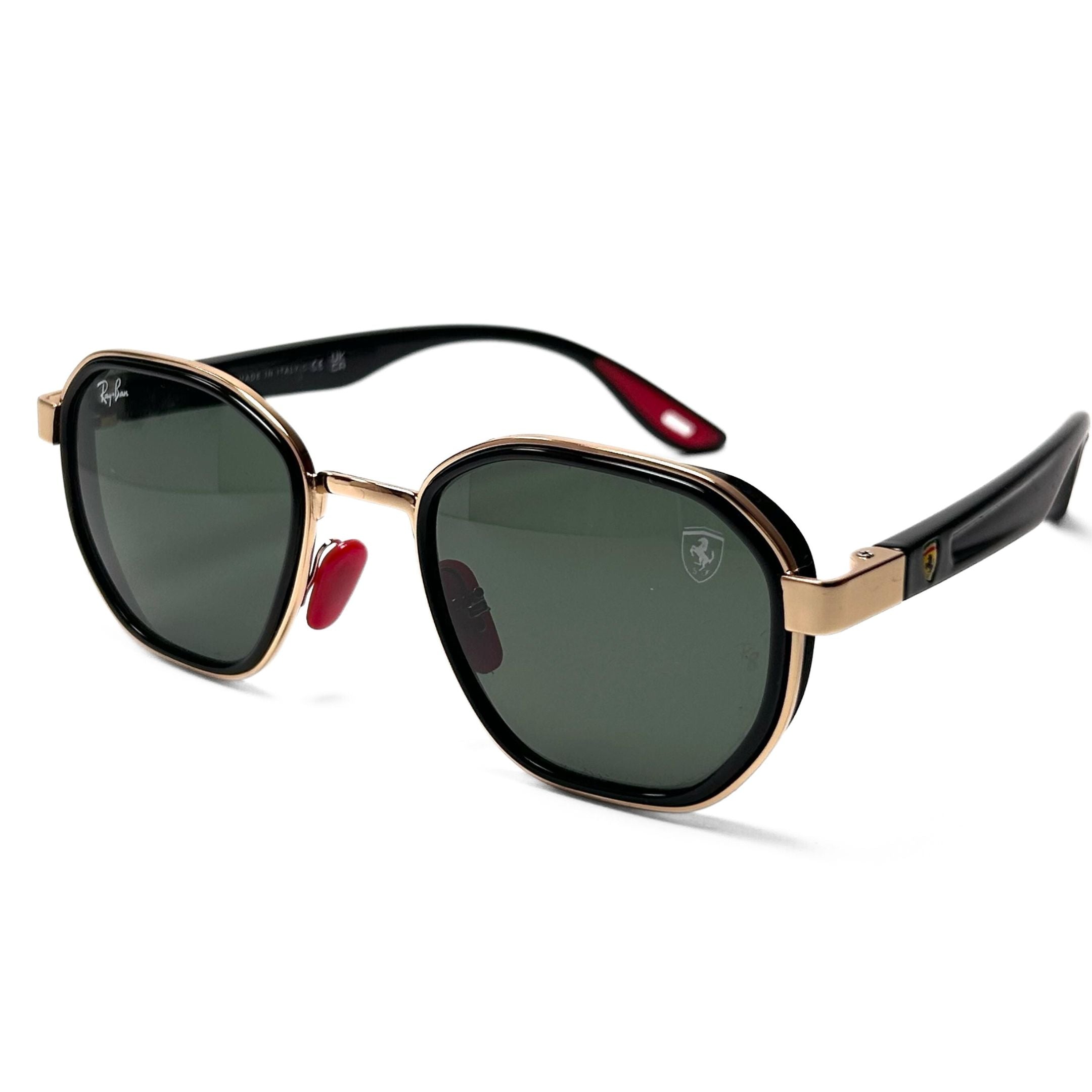 Ray-Ban RB3674M Scuderia Ferrari – Golden Black & Green