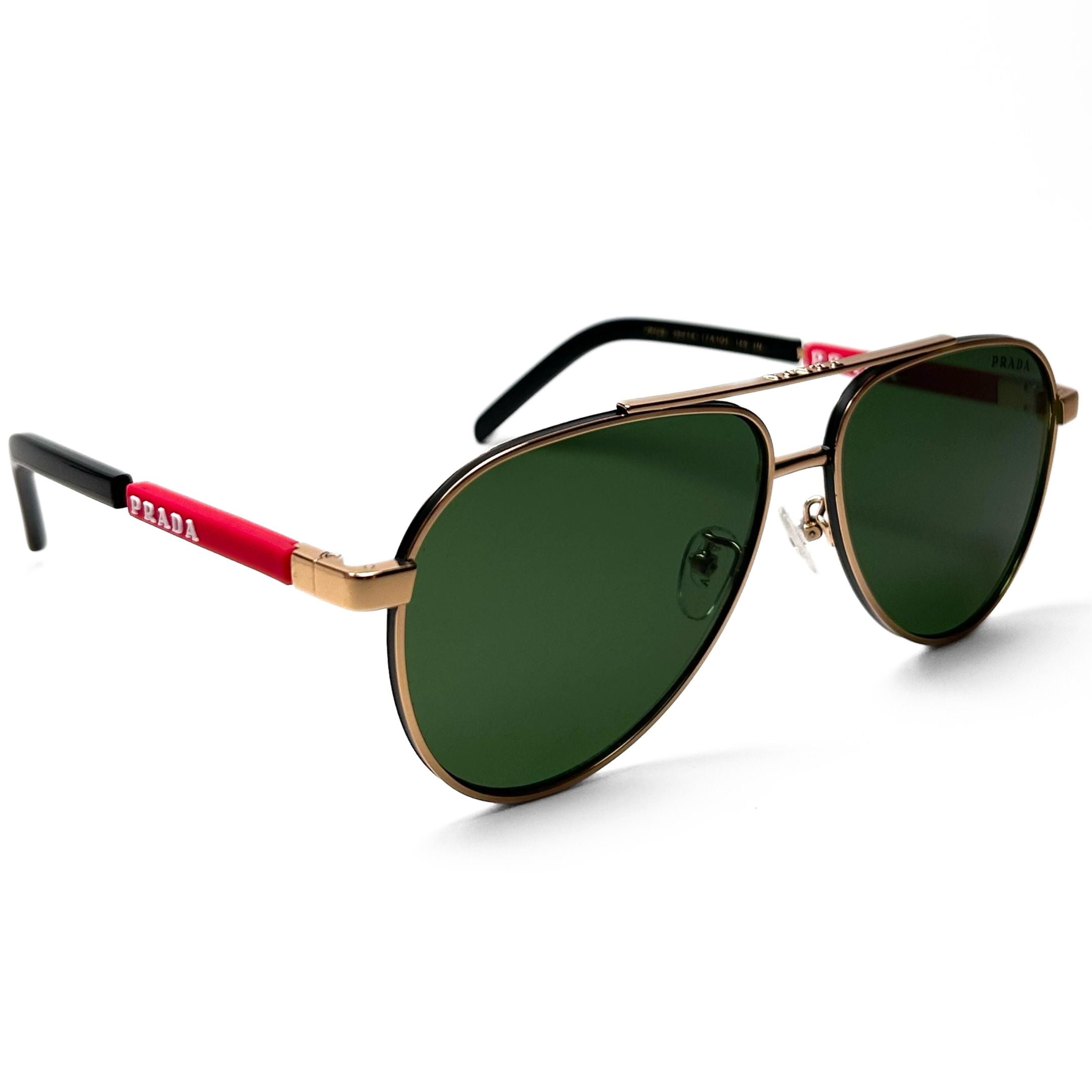 Prada PR 128 - Gold & Green