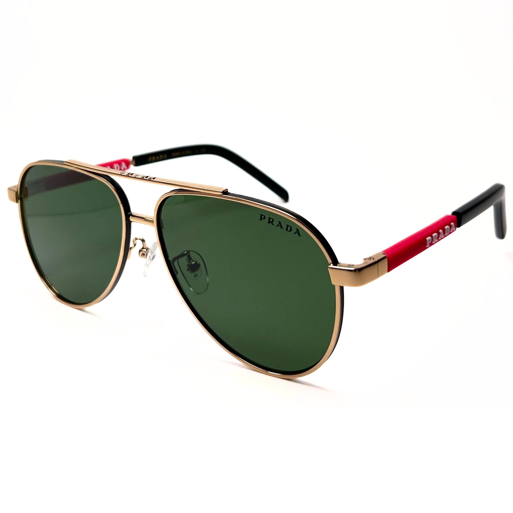 Prada PR 128 - Gold & Green