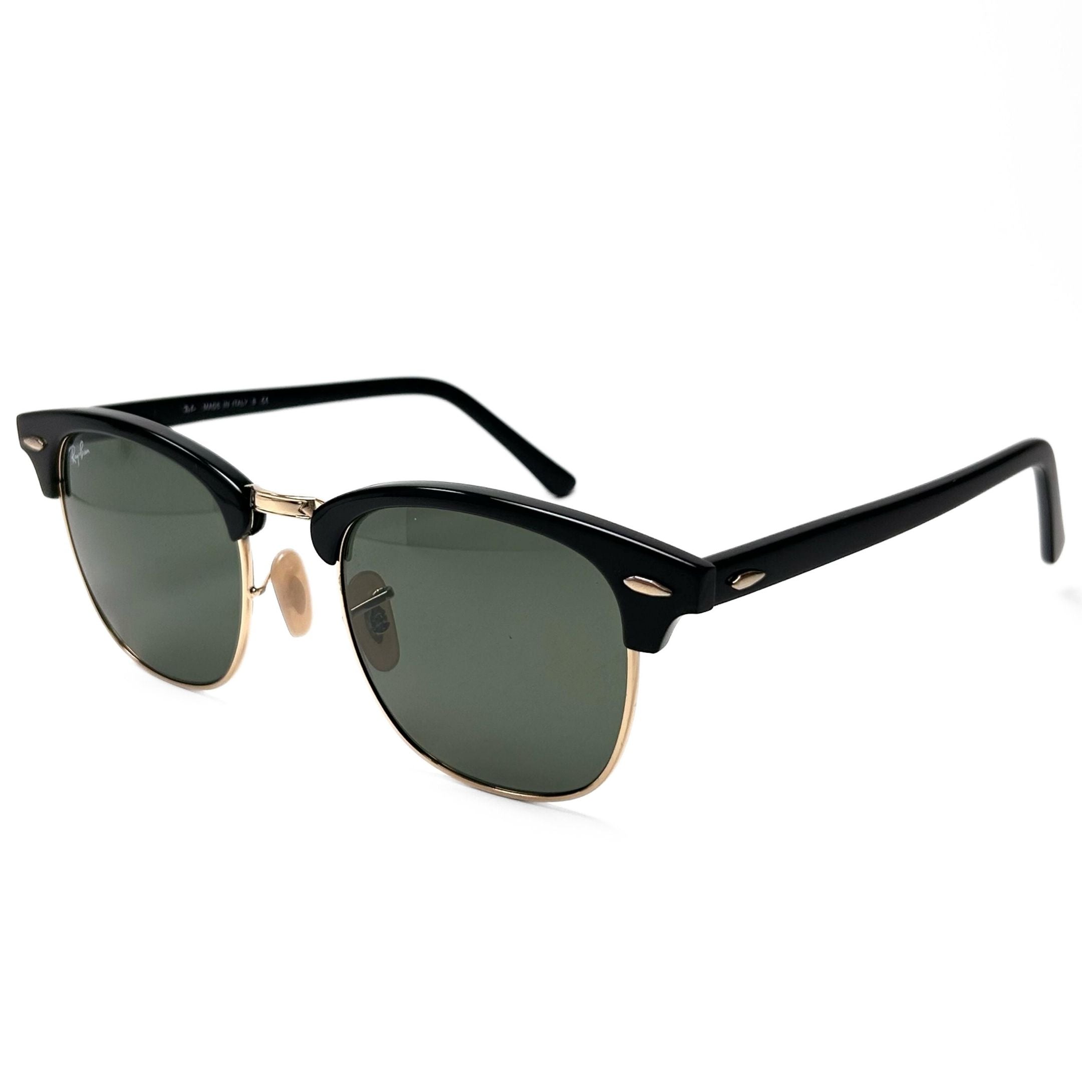 Ray Ban Club Master RB3016 - Black & Green