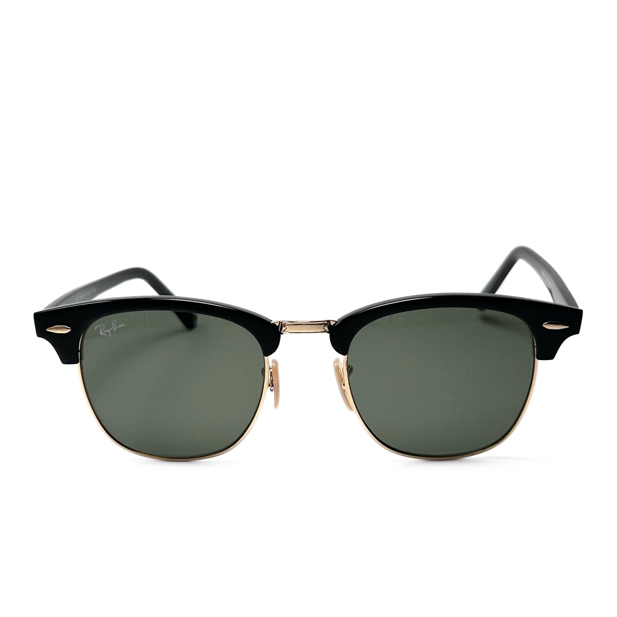 Ray Ban Club Master RB3016 - Black & Green