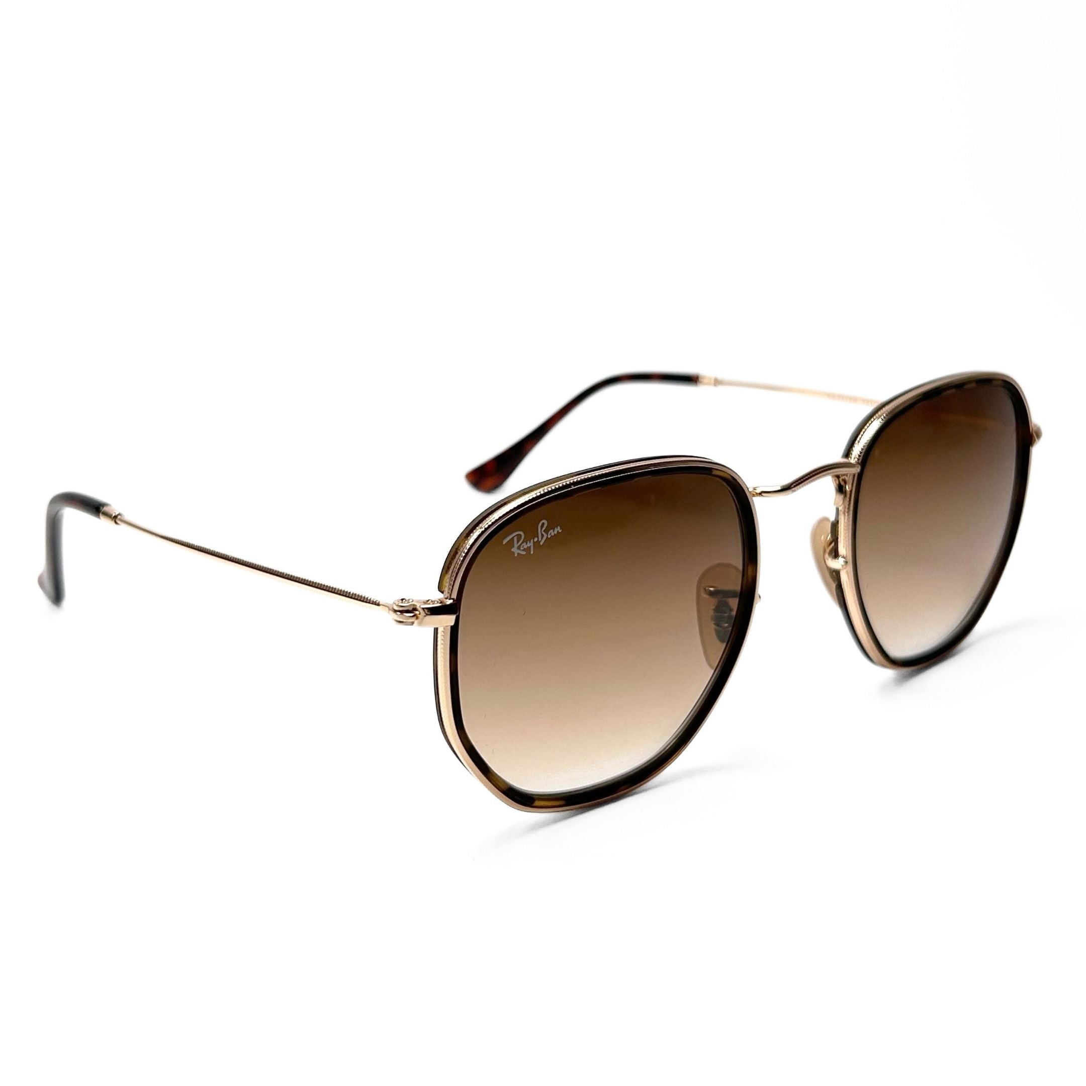 Ray Ban RB3548 – Gold & Brown Gradient