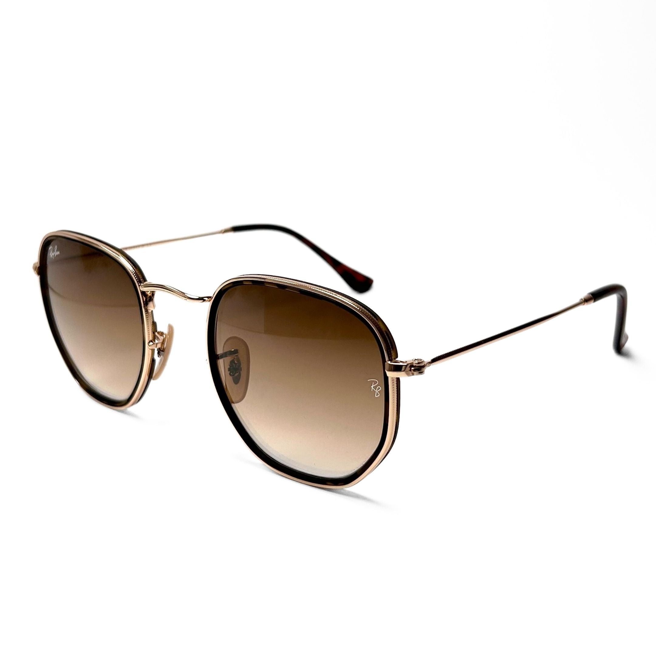 Ray Ban RB3548 – Gold & Brown Gradient
