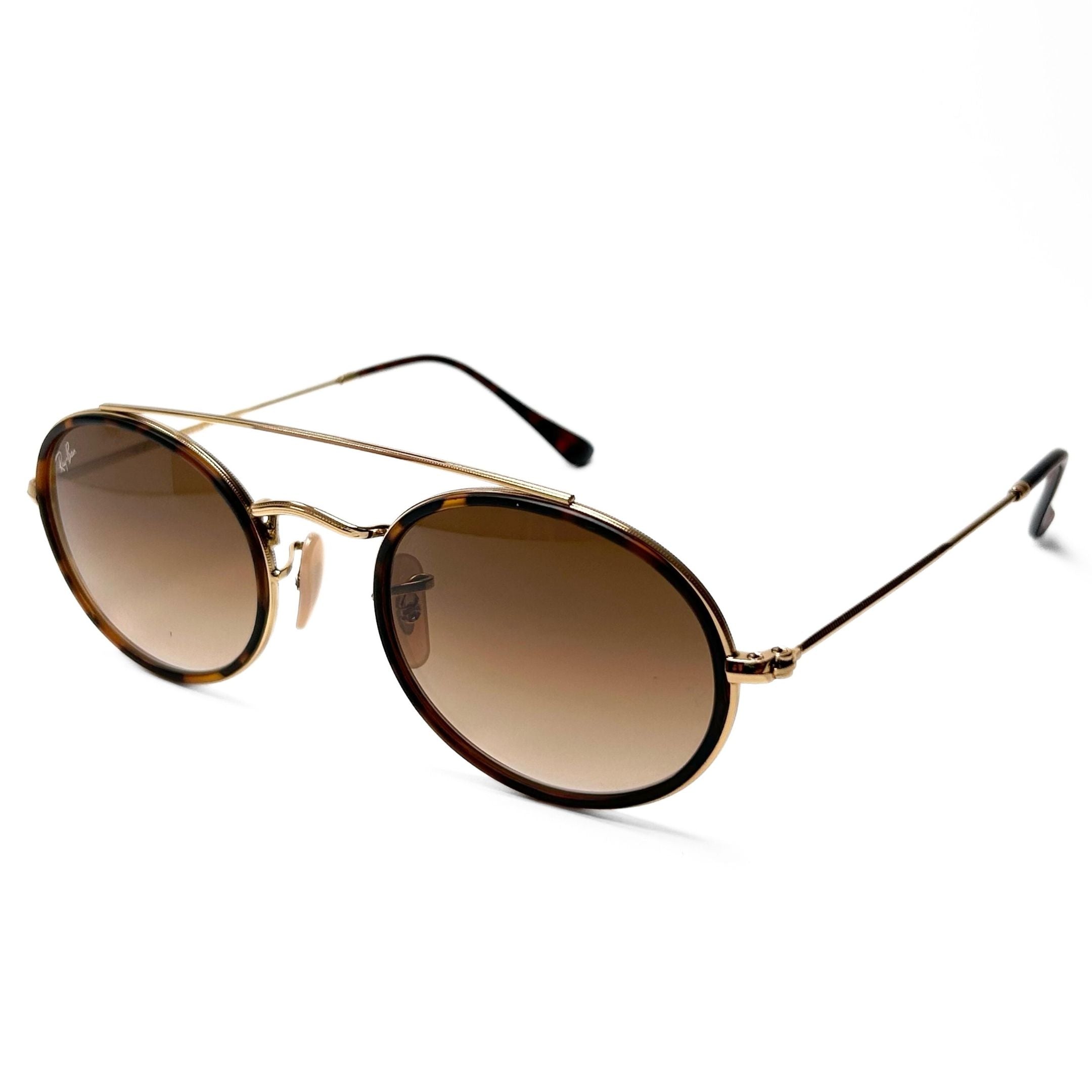 Ray Ban RB3847N – Gold & Brown Gradient