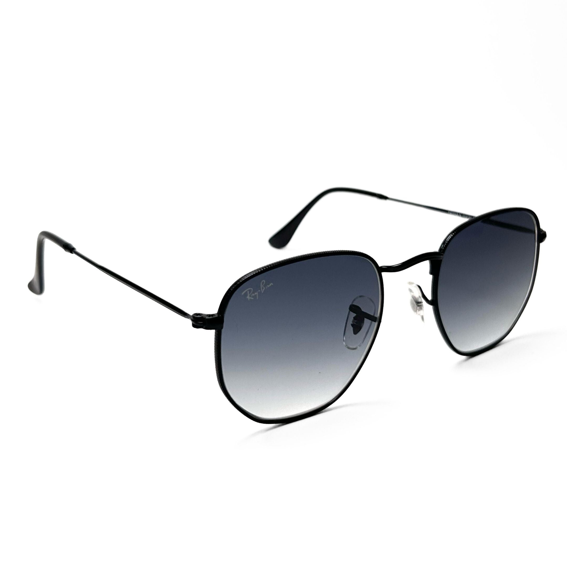 Ray Ban Hexagonal RB3548N - Black & Grey Gradient
