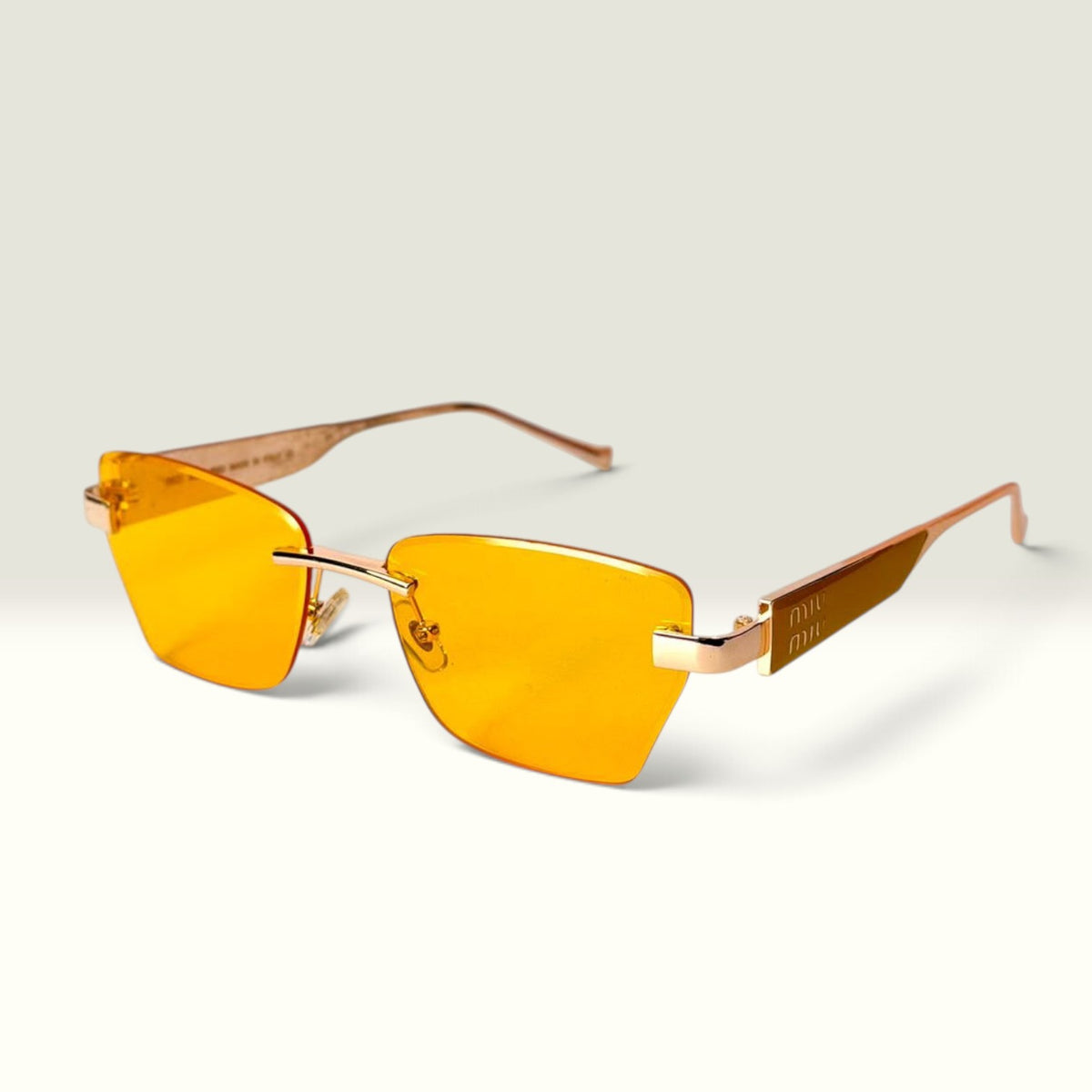 Miu Miu MUA50S Gold Yellow