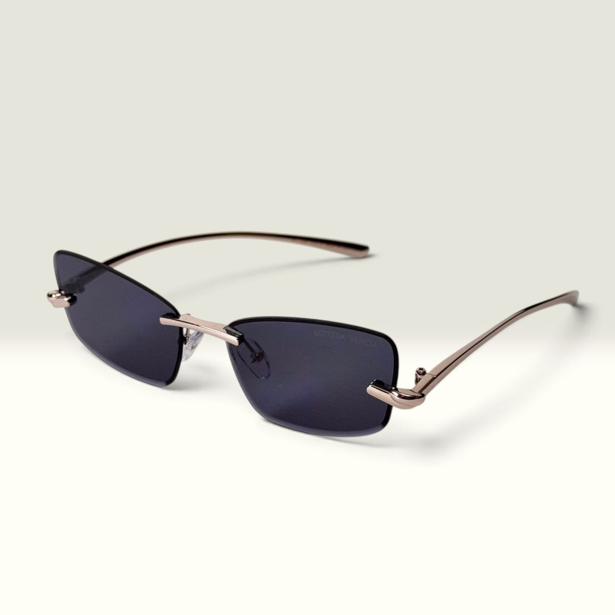 Bottega Veneta BV1126S Silver Black