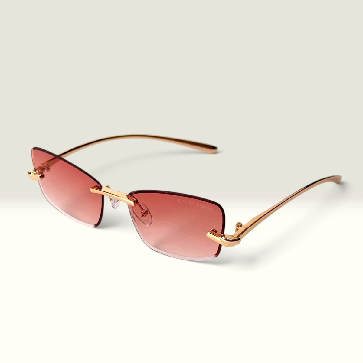 Bottega Veneta BV1126S Gold Pink Gradient