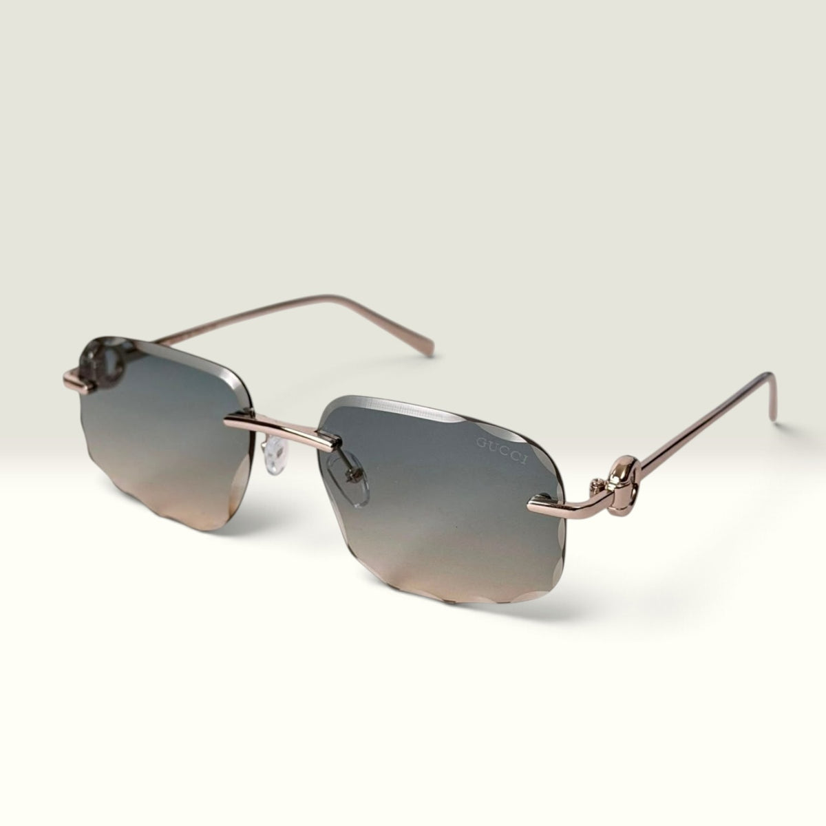 Gucci GG0651S Silver Smoke Gradient