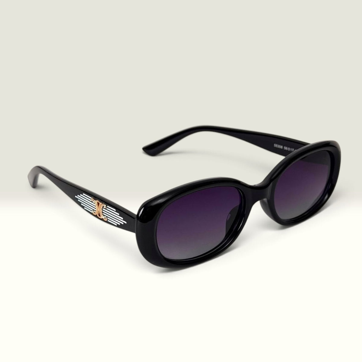 Celine Triomphe 01 Black Purple Gradient