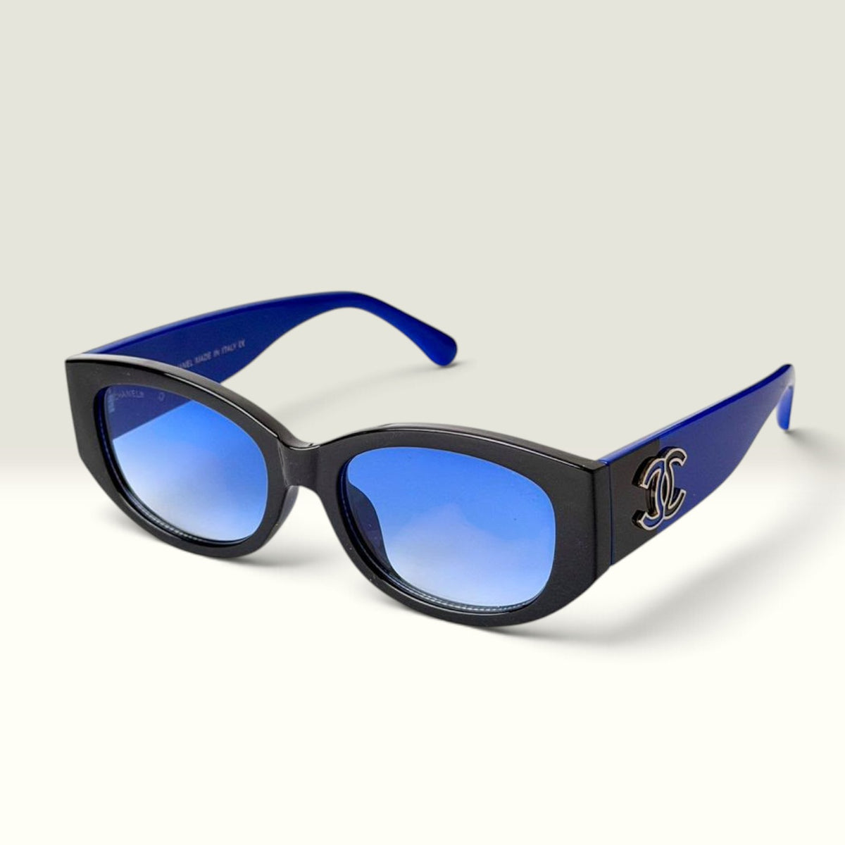 Chanel 5350 Black Blue Gradient