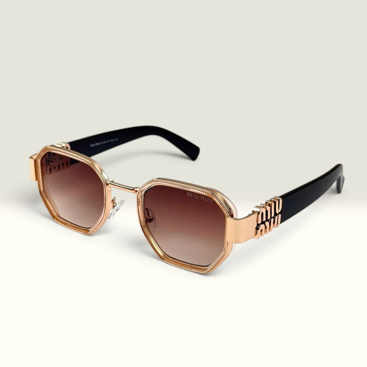 Miu Miu SMU64Z Gold Brown Gradient