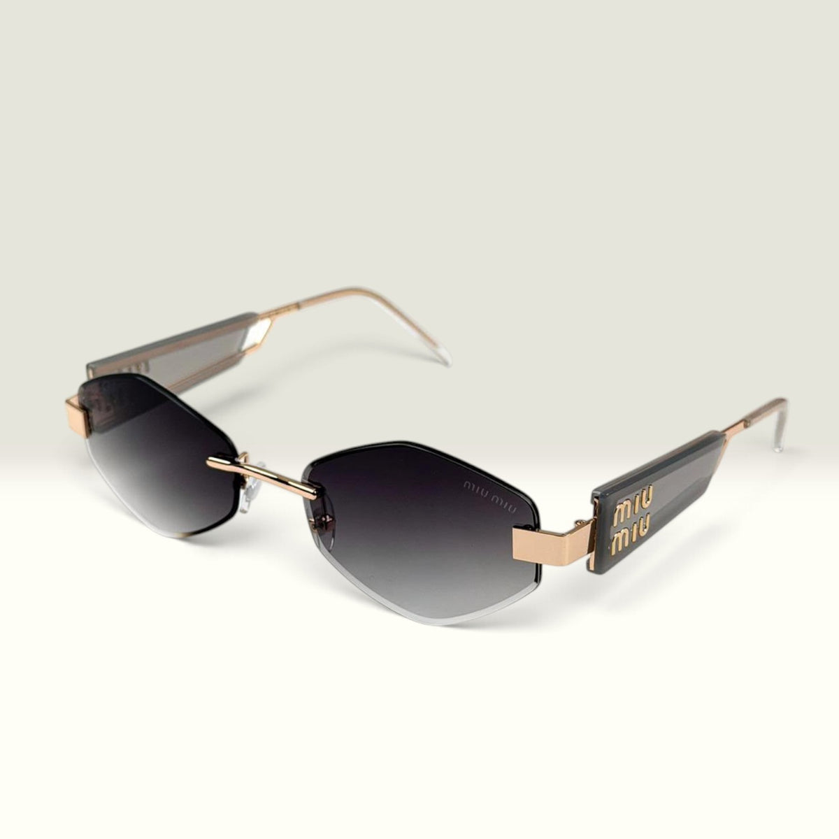 Miu Miu MUA50S Gold Black Gradient