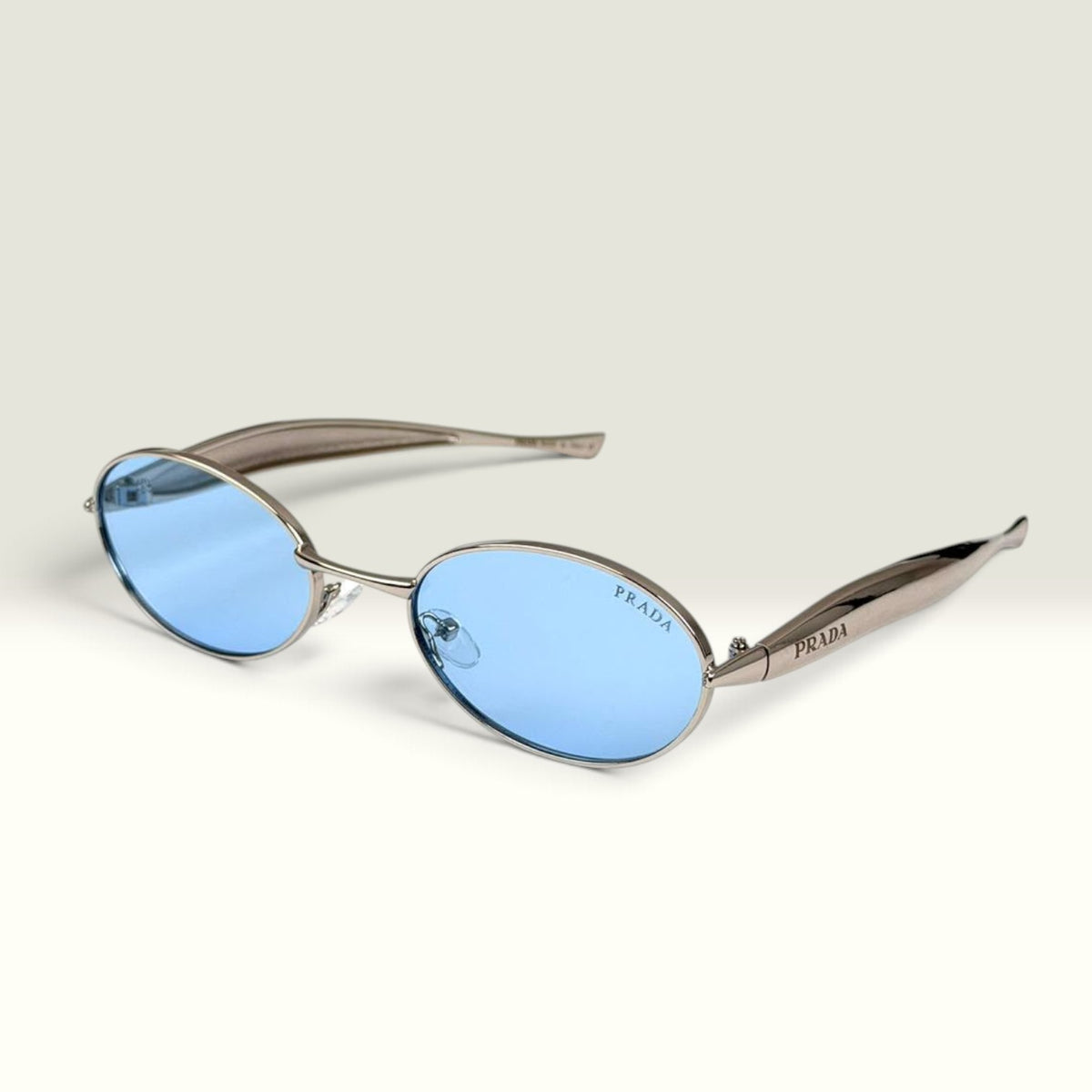 Prada PR 18QS Silver Blue