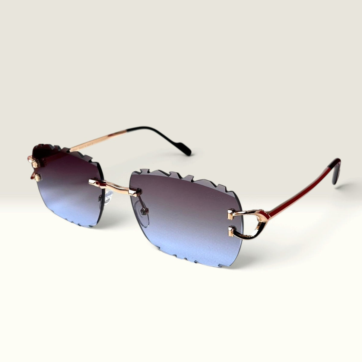 Cartier Exception 2532 Purple Blue Gradient