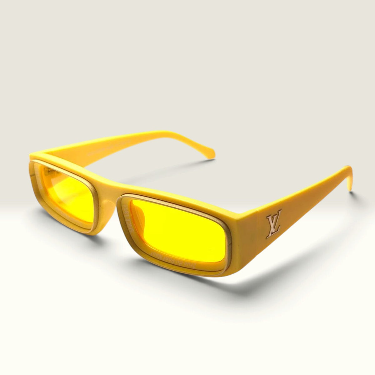 Louis Vuitton Low Square Sunglasses Full Yellow