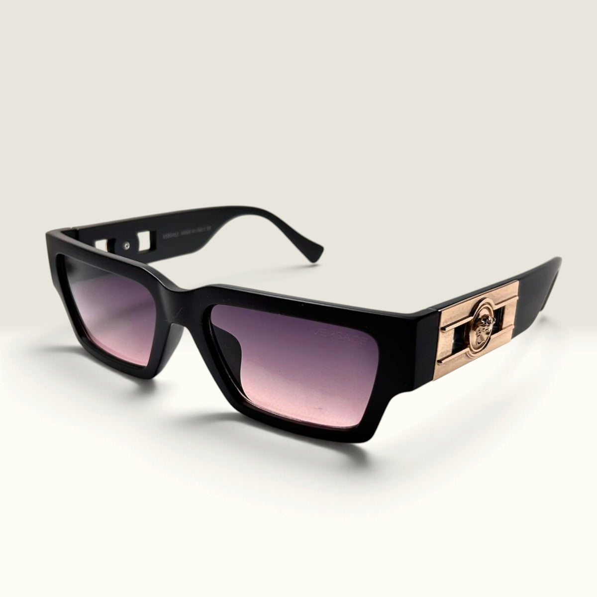 Versace VE4459 Medusa Deco Sunglasses Black