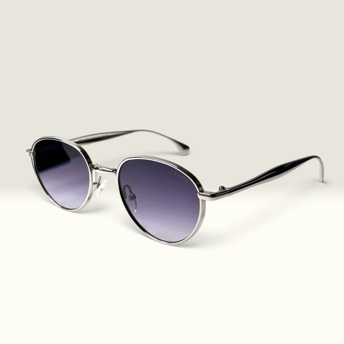 Prada SPR 55V Silver Purple Gradient