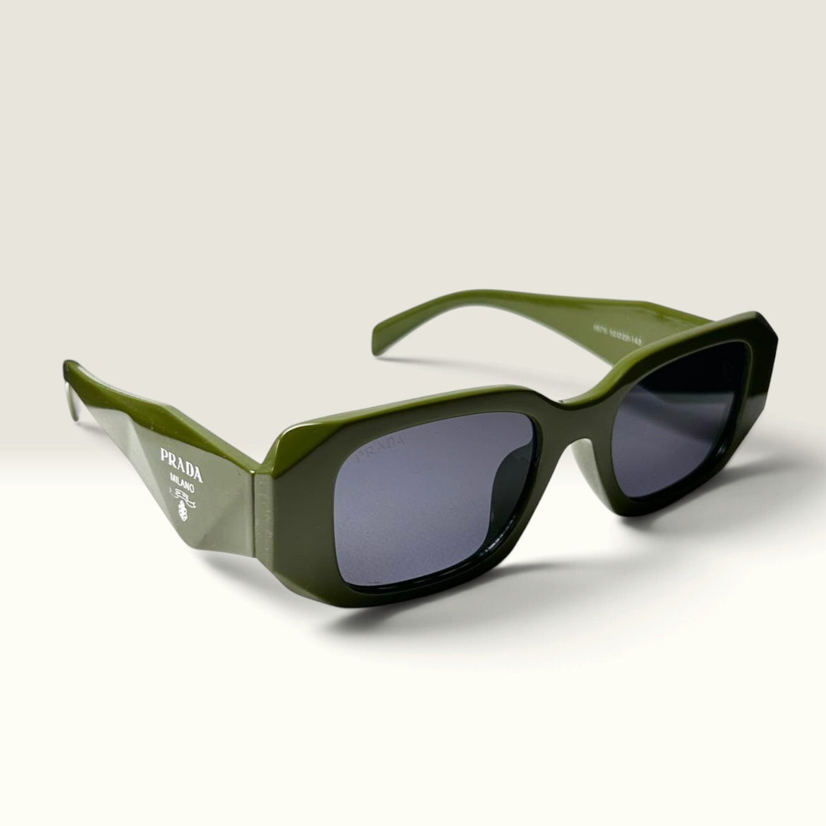 Prada Symbole PR 17WS Transparent Bottle Green Sage
